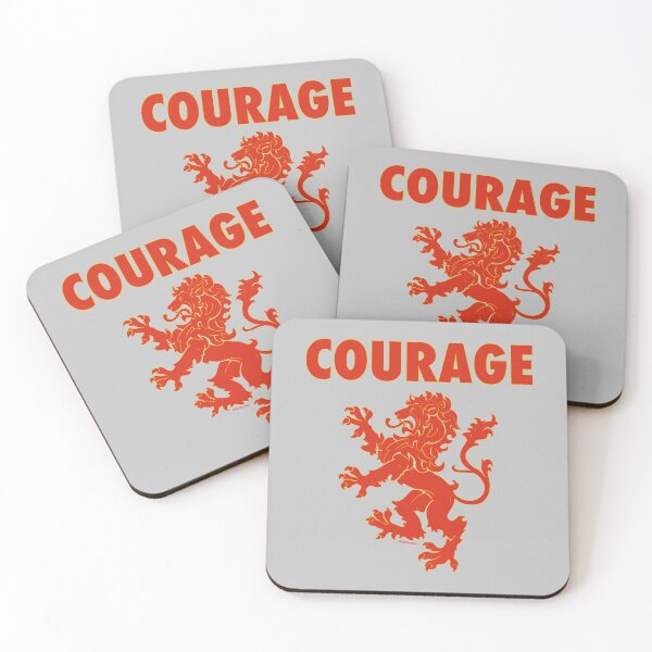 Item preview, Red and Yellow Courage Lion designed and sold by MichaelHoweArts.