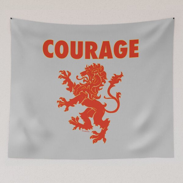 Item preview, Red and Yellow Courage Lion designed and sold by MichaelHoweArts.