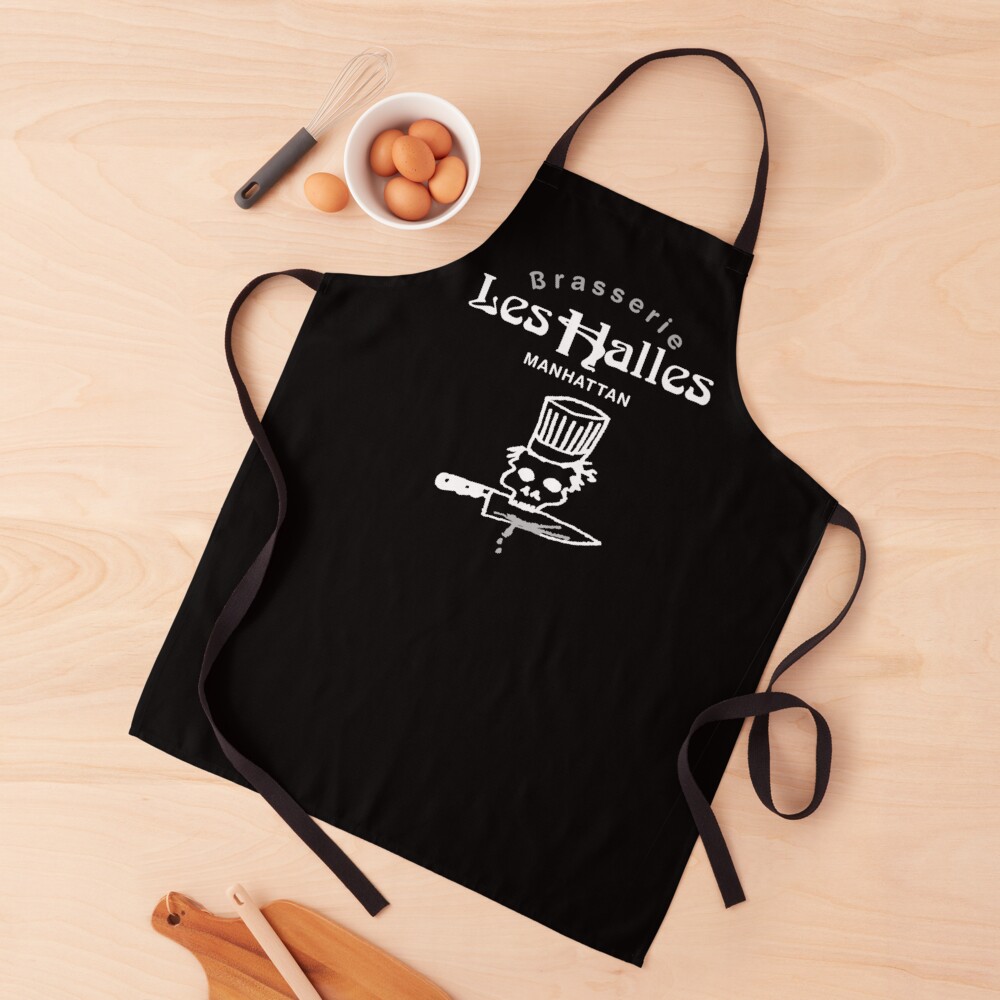 Bourdain Les Halles Sticker Decal Mask Apron