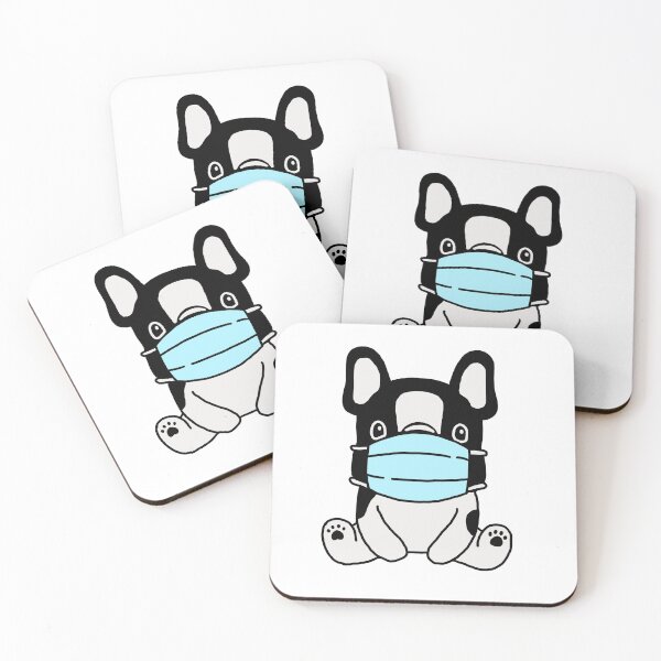 Item preview, Dog with mask designed and sold by adesignworld.
