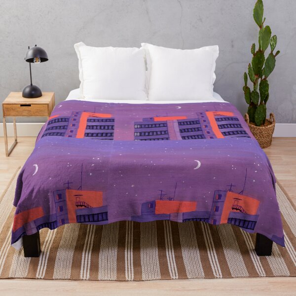 Item preview, Sunset Buildings designed and sold by ArtbyJamila.