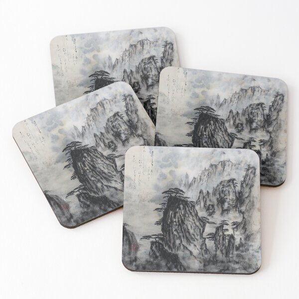 Item preview, Deep in the Mountains - Famous Japanese Tanka Poetry and Painting designed and sold by crimsonbamboo.