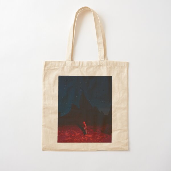 Nacht Bridgers Land Star Baumwolltasche