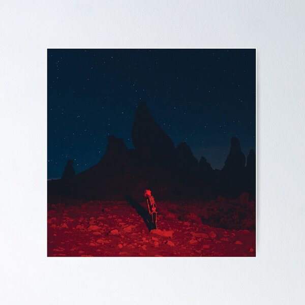 Night Bridgers Land Star Poster
