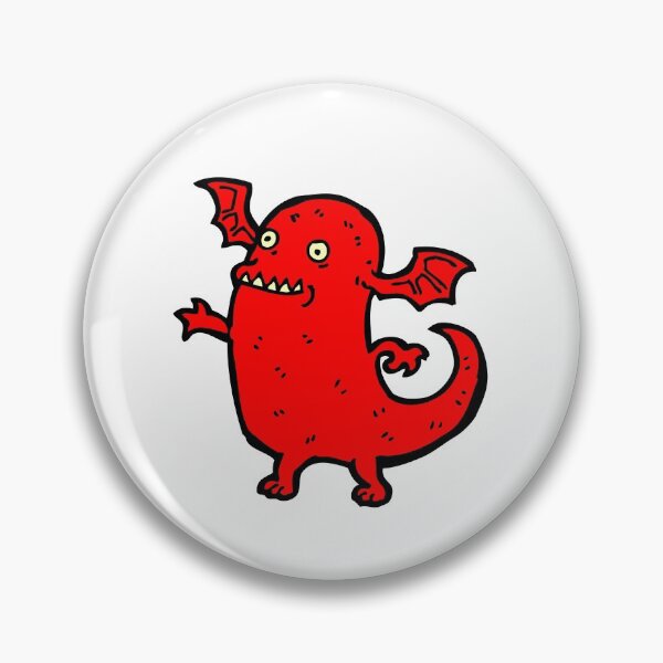 Item preview, Mr Red Winged Ear Monster  designed and sold by wildflowerperks.