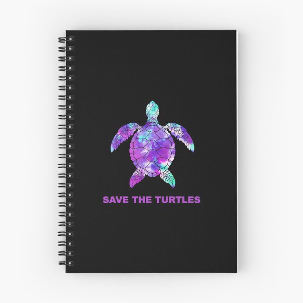 Artikelvorschau, Tie Dye Turtle Blue Purple Splotch Rette die Schildkröten vsco Aesthetic entworfen und verkauft von Draculaura2009.