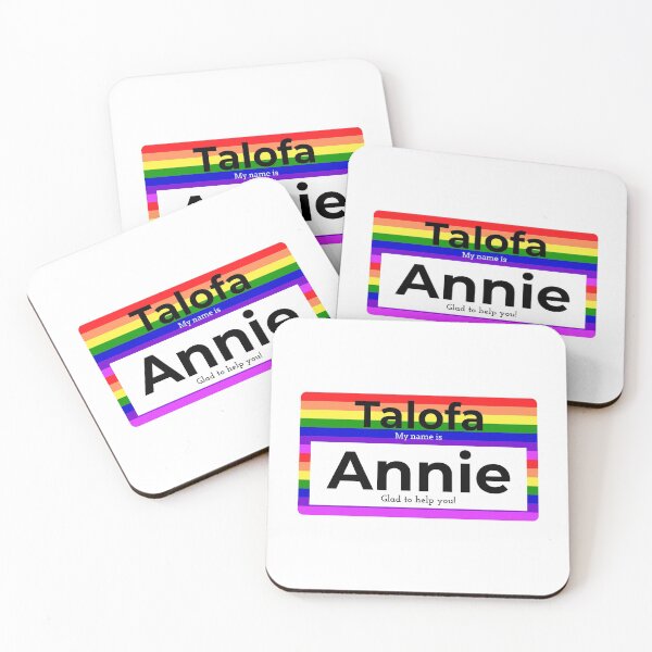 Item preview, Talofa, I'm Annie Samoan Greeting  designed and sold by Siahtasi55.