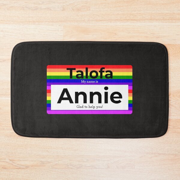 Item preview, Talofa, I'm Annie Samoan Greeting  designed and sold by Siahtasi55.
