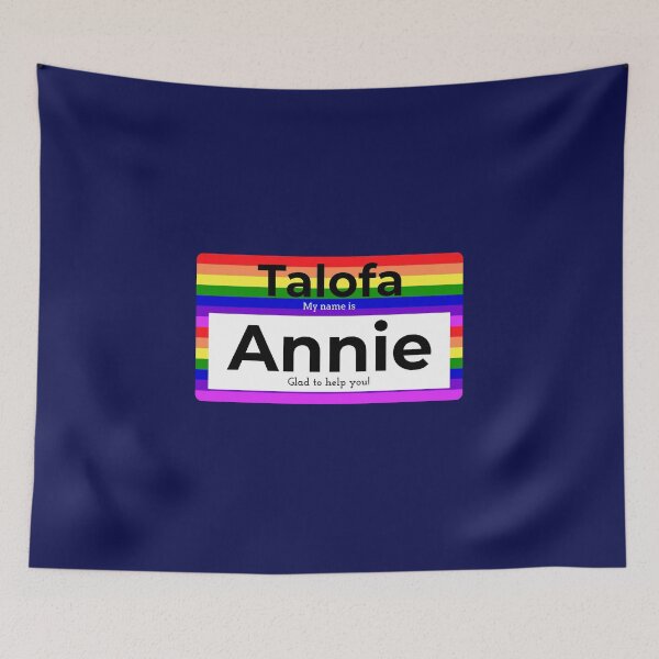 Item preview, Talofa, I'm Annie Samoan Greeting  designed and sold by Siahtasi55.