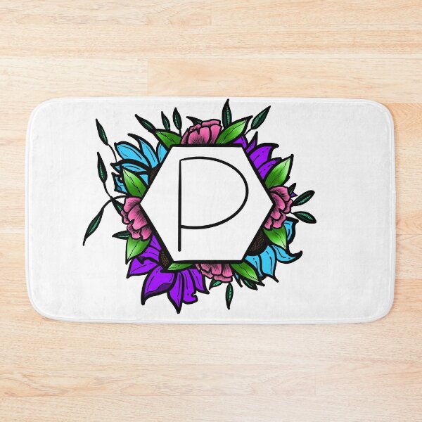 Item preview, Honeycomb Monogram P designed and sold by jessieartsdaily.