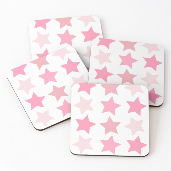 Item preview, pink four-pack star set designed and sold by rj-xo.