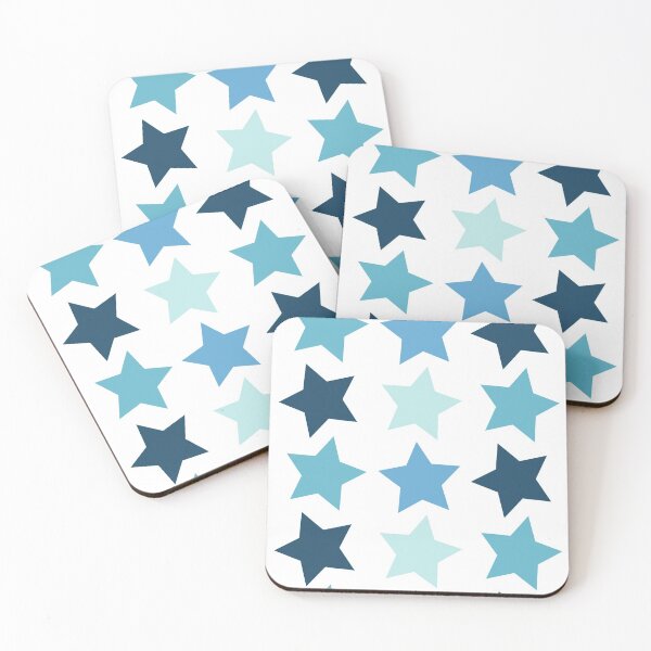 Item preview, blue four-pack star set designed and sold by rj-xo.