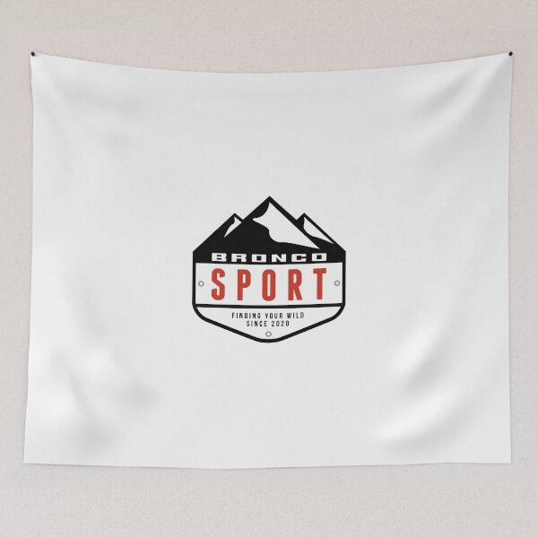 Item preview, Bronco Sport Forum shield logo no. 2 designed and sold by elmystico.