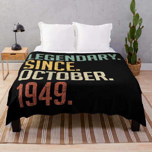 Item preview, Legendary Since October 1949 71st Birthday Gift 71 Years Old Vintage October 1949 designed and sold by Takatv.