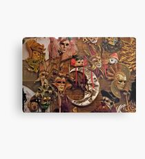 Other Faces Metal Print