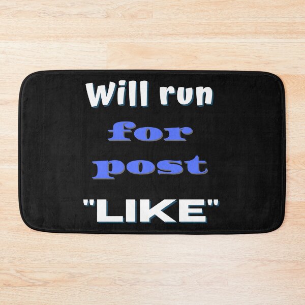 Item preview, Funny Runner Running For Post "Likes" designed and sold by Damitparasayo.
