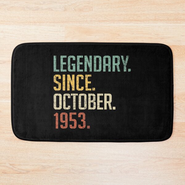 Item preview, Legendary Since October 1953 67th Birthday Gift 67 Years Old Vintage October 1953 designed and sold by Takatv.