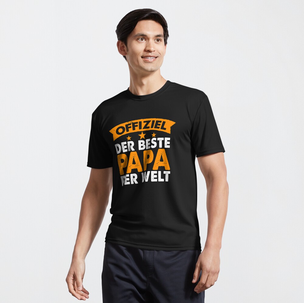 Offiziel Der Beste Papa Der Welt T Shirt By Funtshirt7 Redbubble