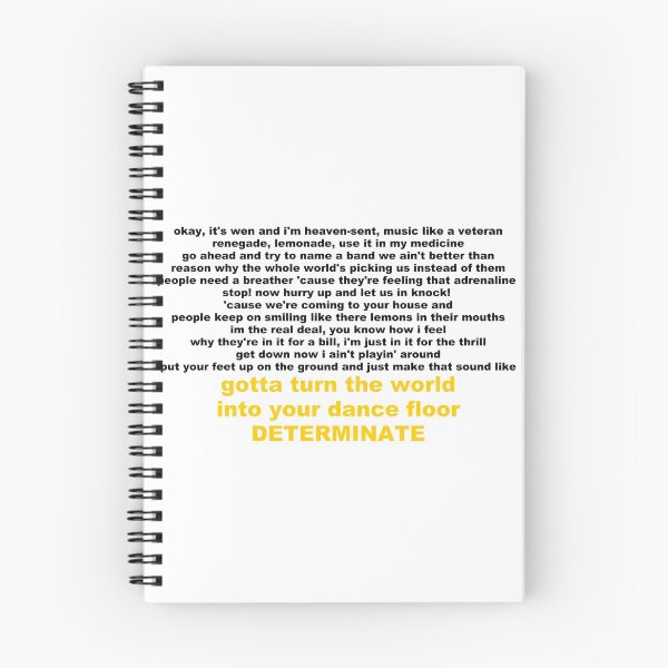 Item preview, Lemonade Mouth Determinate Rap designed and sold by rachelmp114.