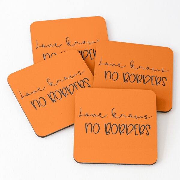 Item preview, Love Knows No Borders Orange | Stay Strong designed and sold by SerendipityNow.