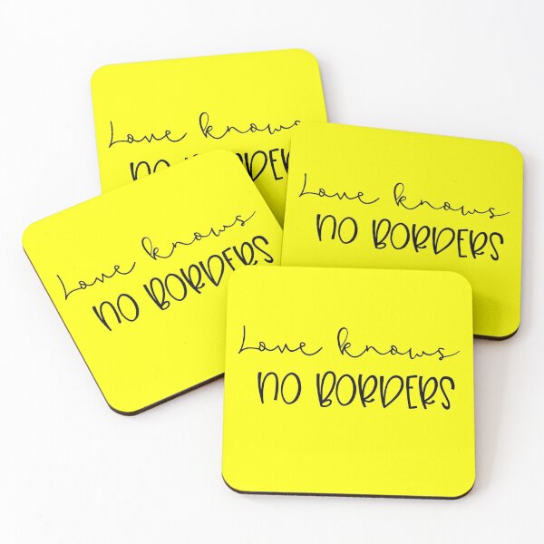 Item preview, Love Knows No Borders Yellow | Stay Strong designed and sold by SerendipityNow.