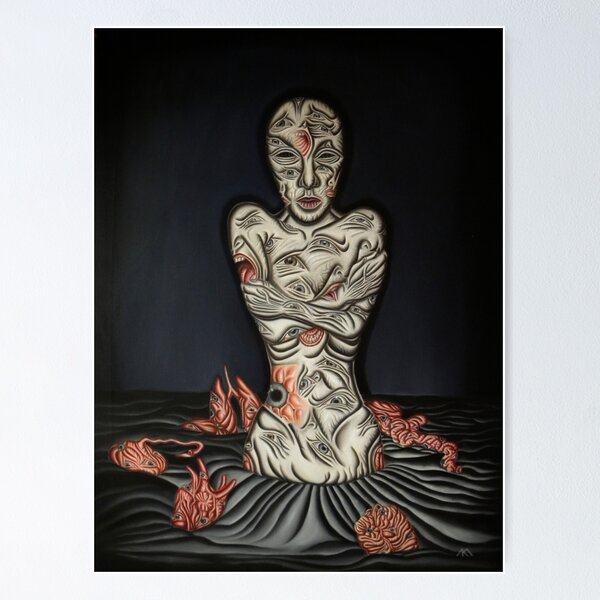 Tattooed With Emotions Poster