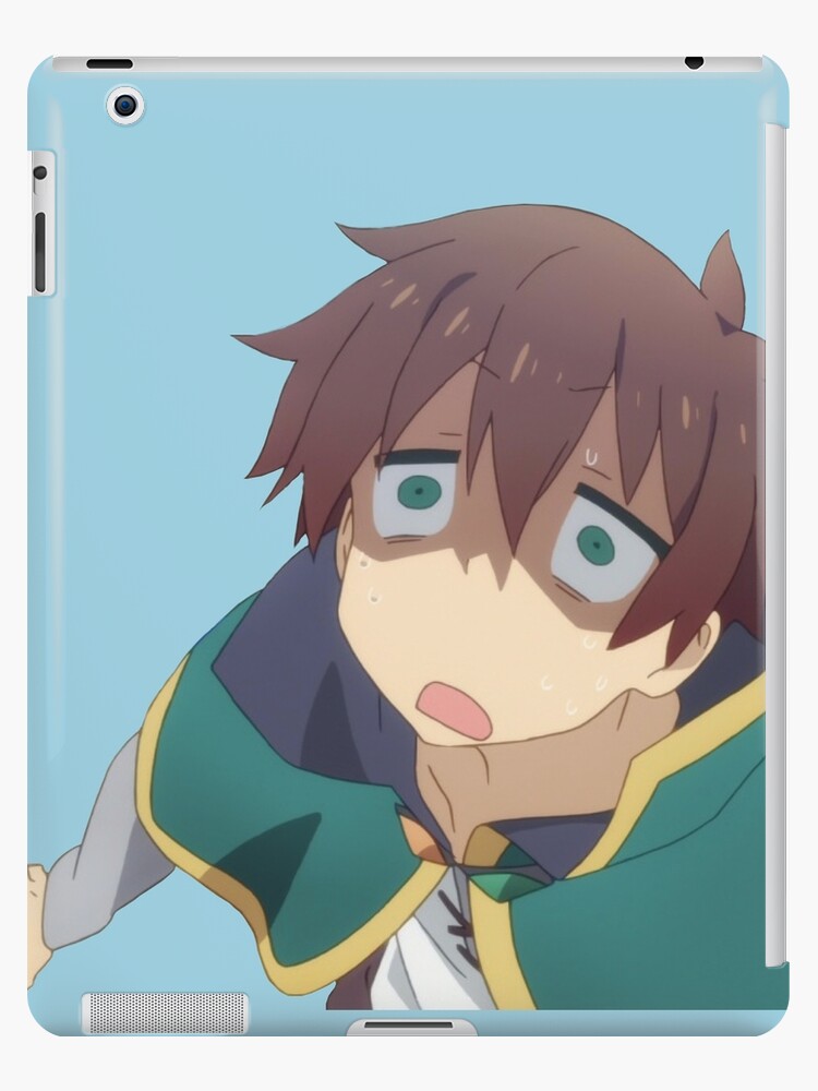 Kazuma Satou from Konosuba Glossy Sticker Anime Appliances, Walls, Windows!