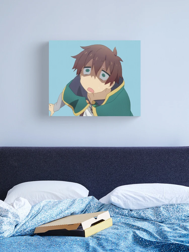 Kazuma Satou from Konosuba Glossy Sticker Anime Appliances, Walls, Windows!