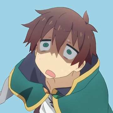 Satou Kazuma (Konosuba) funny face