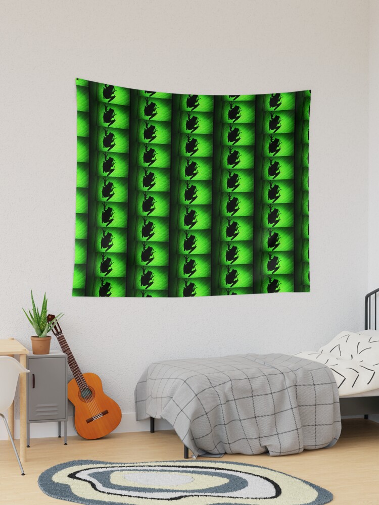 Imagen 1 de 3, Tela decorativa con la obra Rana nocturna, diseñada y vendida por JoseAndresRojas.