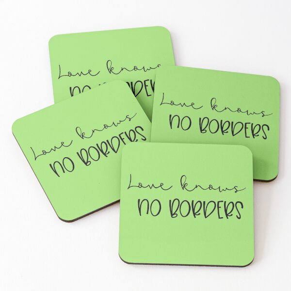 Item preview, Love Knows No Borders Light Green | Stay Strong designed and sold by SerendipityNow.