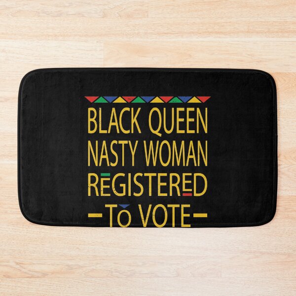 Item preview, Black Queen | Nasty Women | Vote 2020 designed and sold by LushCatDesign.