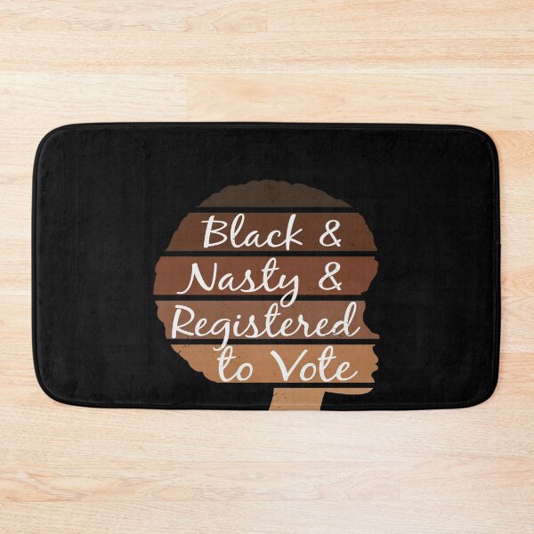 Item preview, Black Queen | Nasty Women | Melanin | Vote 2020 designed and sold by LushCatDesign.