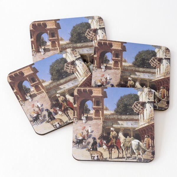 Item preview, Departure for the Hunt - Edwin Lord Weeks designed and sold by CJET.