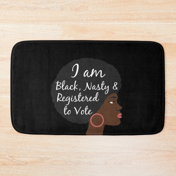 Item preview, Black Queen | Nasty Women | Vote 2020 designed and sold by LushCatDesign.
