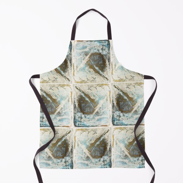 Item preview, Bronze Blue Abstract 1a Tiled designed and sold by crimsonbamboo.