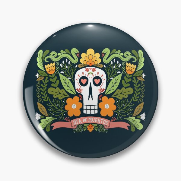 Item preview, Day of the dead Banner Tapestry designed and sold by Mexikawaii.
