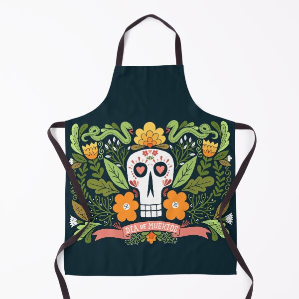 Item preview, Day of the dead Banner Tapestry designed and sold by Mexikawaii.