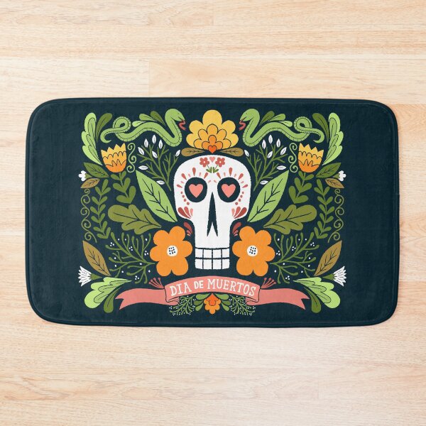 Item preview, Day of the dead Banner Tapestry designed and sold by Mexikawaii.
