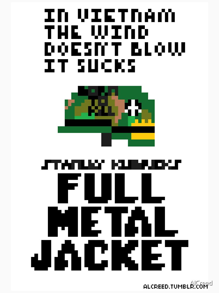 8-Bit Full Metal Jacket by AlCreed