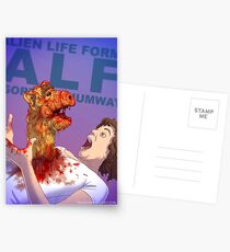 Alf BADASS Postcards