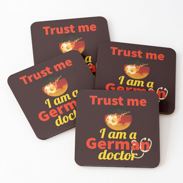 Item preview, Trust me, i am a German doctor. designed and sold by doctors-apparel.