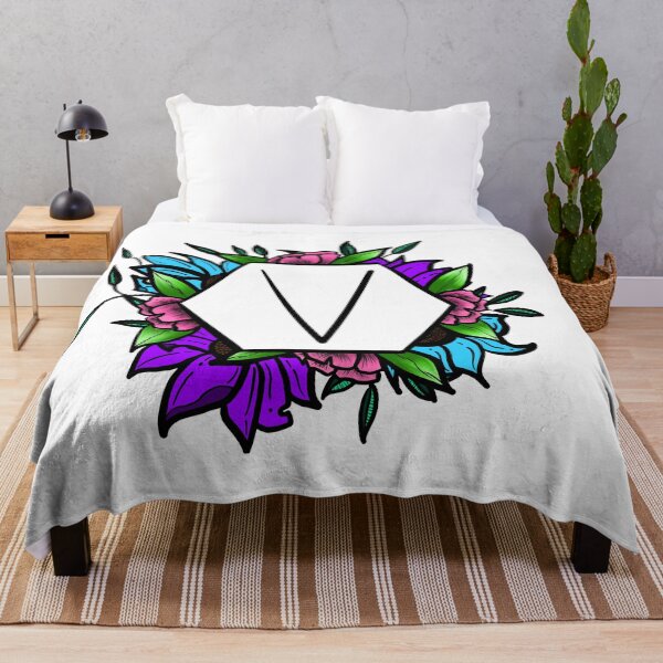 Item preview, Honeycomb Monogram V designed and sold by jessieartsdaily.