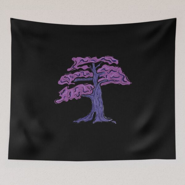 Item preview, Psychedelic Purple Tree designed and sold by Slydell1.
