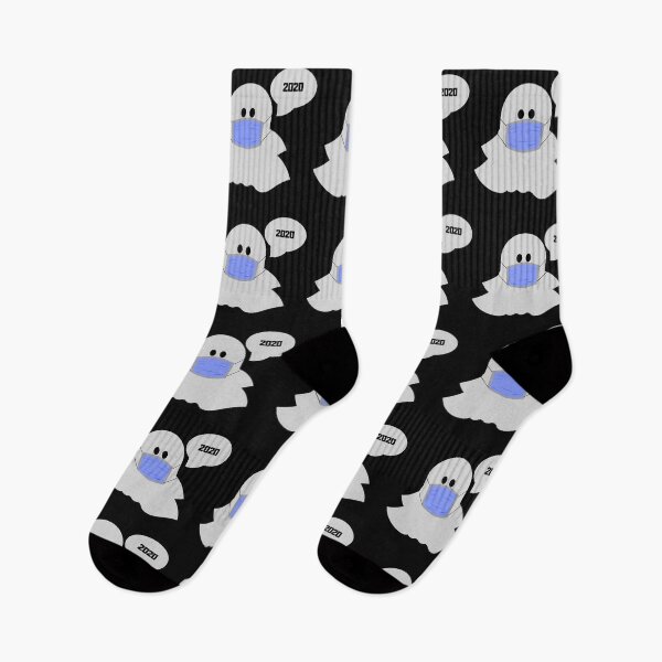 Item preview, Ghost funny wearing mask 2020 quote halloween designed and sold by Adri Graterol.