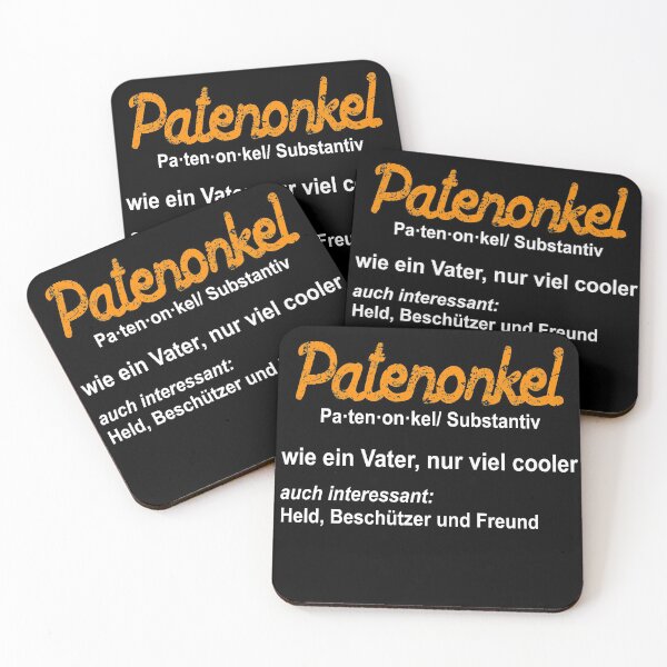 Item preview, Definition von Patenonkel designed and sold by Niko Samuel.