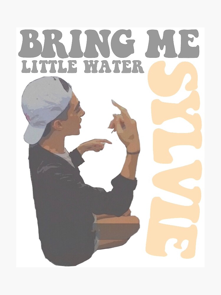James Charles Bring Me A Little Water Now "James Charles Bring Me Little Water Sylvie" Sticker for Sale by