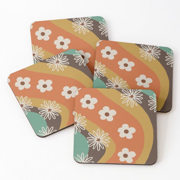 Item preview, Retro Floral 5 designed and sold by sofriedart.