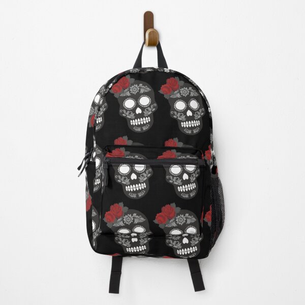 Item preview, COOL RETRO WILDERNESS GIRL FLOWERS SKULL designed and sold by corner-shop.