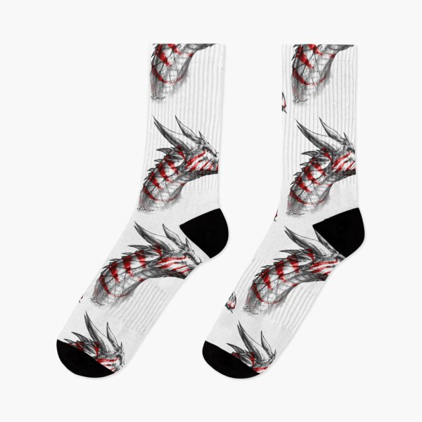Item preview, Noble Tiger Dragon in Red designed and sold by Brina Williamson.